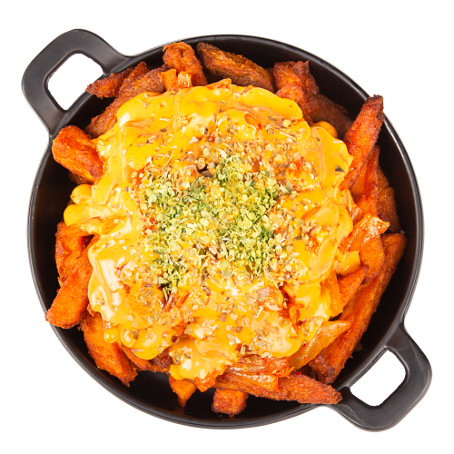 Babo Süsskartoffel Kimchi Fries