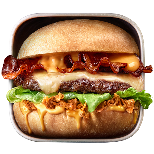 Emmentaler'ísta Burger