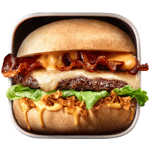 Emmentaler'ísta Burger