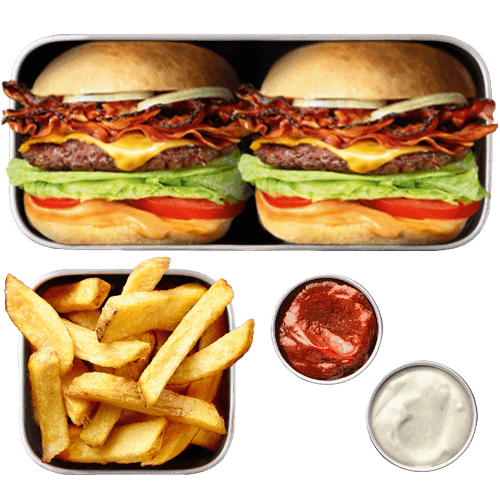 CHEESEBURGER'ista Bacon x 2 Box