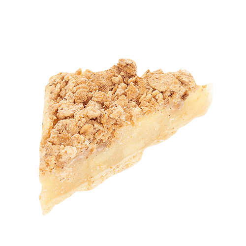 Vegane Apfel-Granola-Ecke