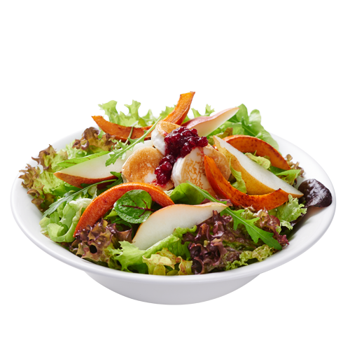 Kürbis-Ziegenkäse-Salat