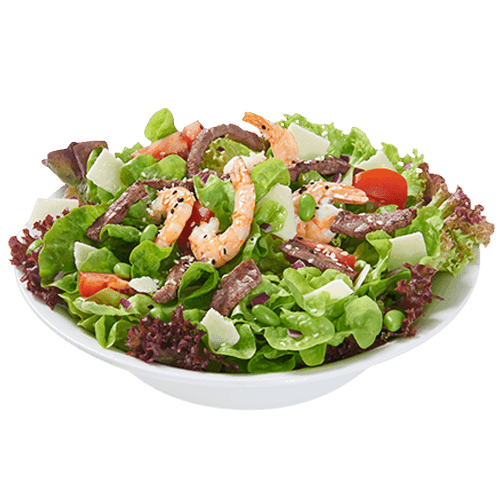 Salad Surf & Turf