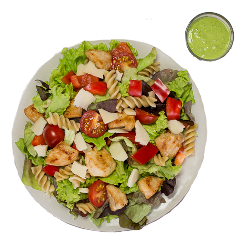 Italienischer Salat mit Hähnchen
