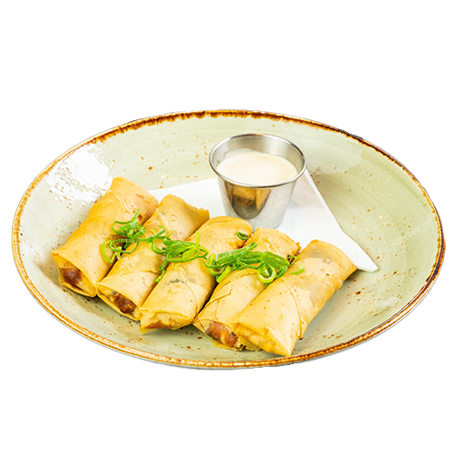 Crispy Spring Rolls southwest- style: