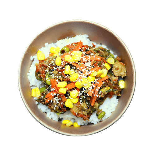 Teriyaki Salmon Hot Bowl