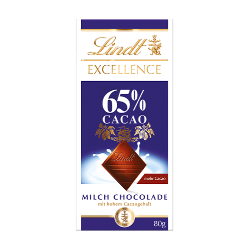 Excellence Milch Chocolade 65% Cacao