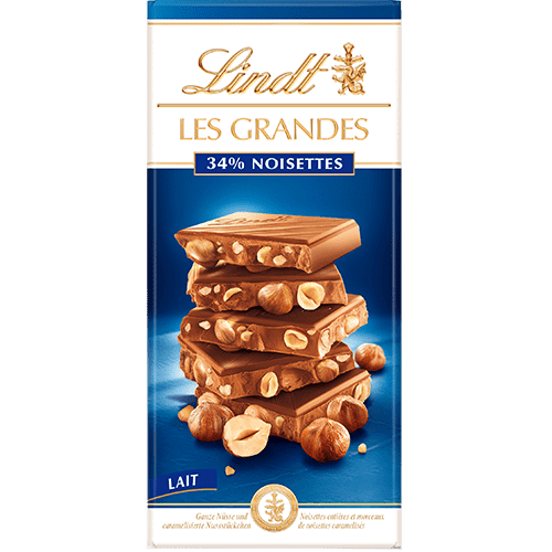 Les Grandes Milch Haselnuss 150g