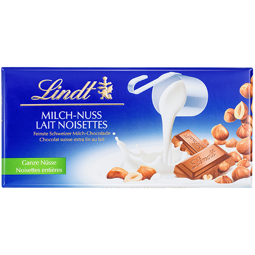 Gamme Bleue Milch-Nuss 100g
