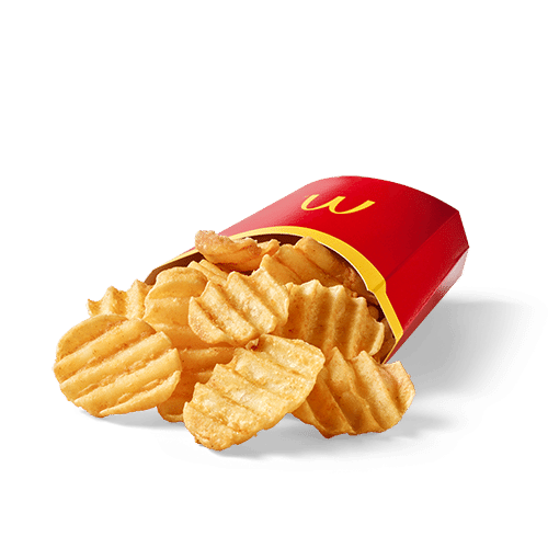 Riffel Pommes (groß)