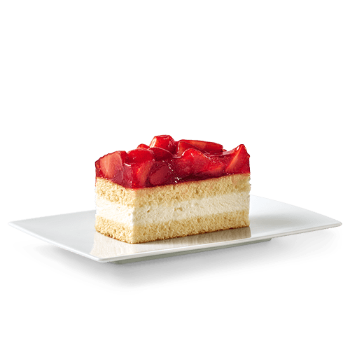 Erdbeer-Buttermilch-Schnitte