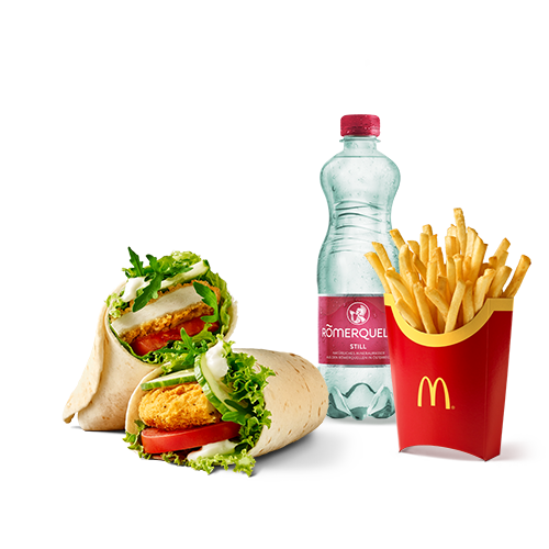 McMenü - Fresh Crispy Wrap