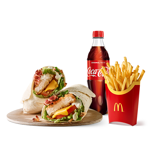 McMenü - Hendl Wrap Crispy