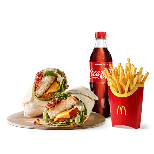 McMenü - Hendl Wrap Filet