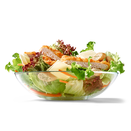Chicken Caesar Crispy Salat