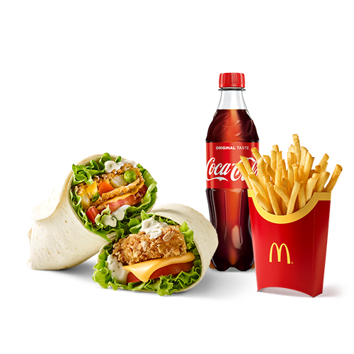 McMenü Veggie Wrap