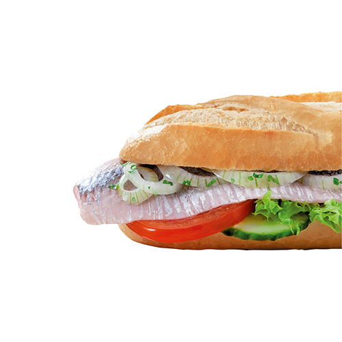 Matjes-Baguette
