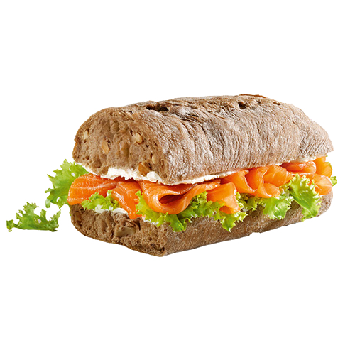 Räucherlachs-Walnussbrot