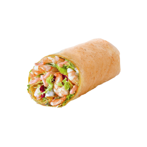 Garnelen-Wrap