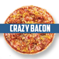 Pizza Crazy Bacon