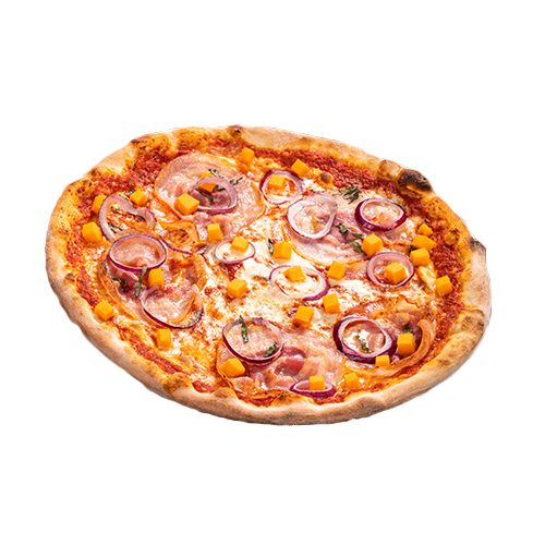 Pizza Zucca e Pancetta