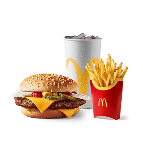 Hamburger Royal Käse McMenü