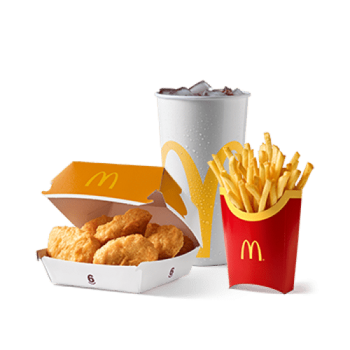 6er Chicken McNuggets McMenü