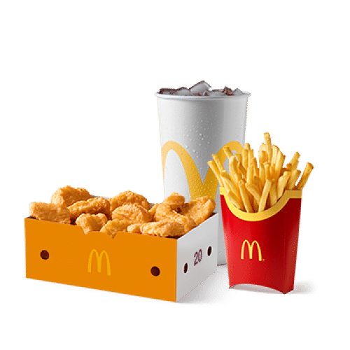 20er Chicken McNuggets McMenü
