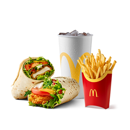 Tomato Salsa Chicken Wrap McMenü