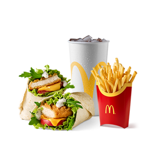 Fresh Chicken Wrap Menü