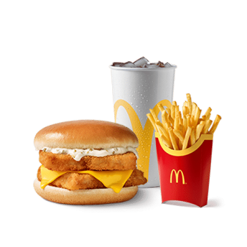 Doppel Filet-o-Fish McMenü