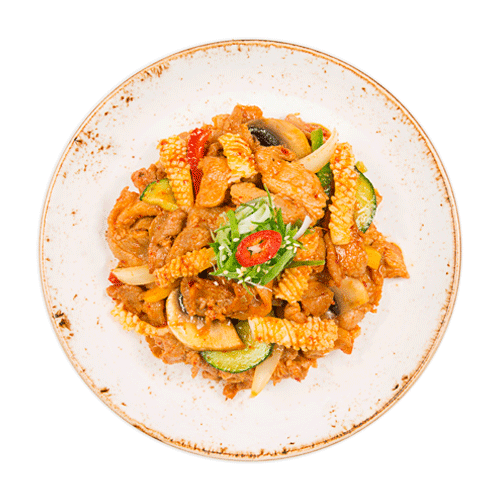 Osam Bulgogi (scharf)