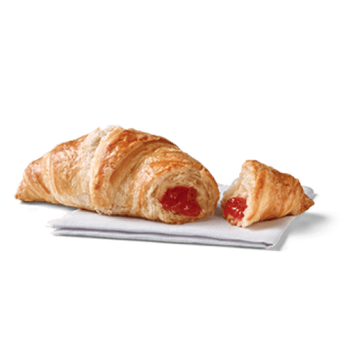 Erdbeer Croissant