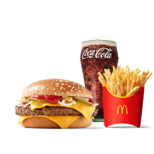 Hamburger Royal Käse McMenü