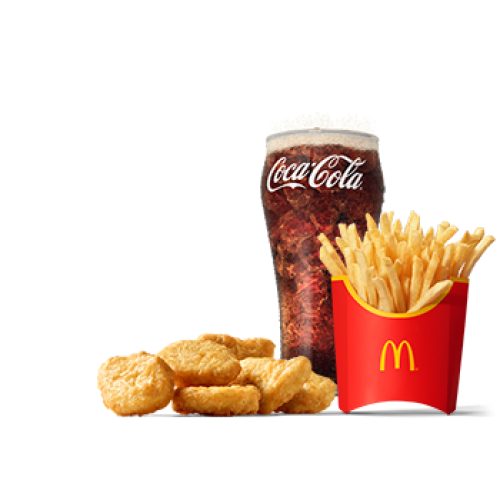 6er Chicken McNuggets McMenü