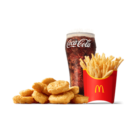 9er Chicken McNuggets McMenü