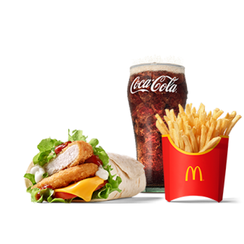 Tomato Salsa Chicken Wrap McMenü