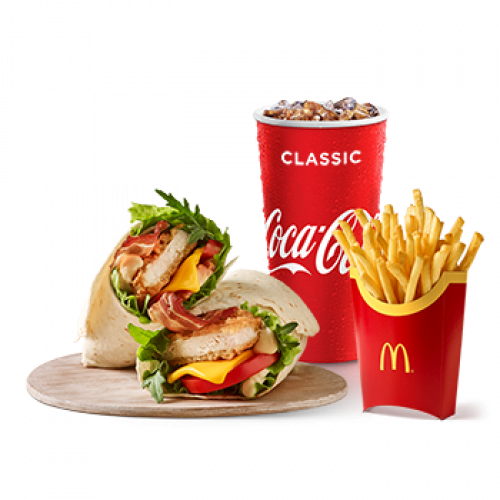 Bacon Wrap Honey Mustard McMenü