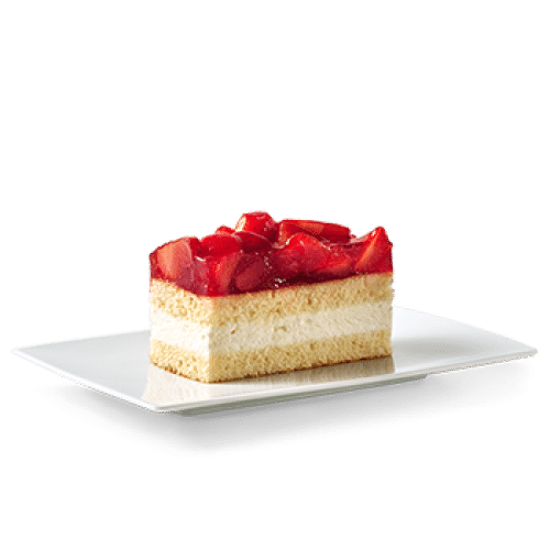 Erdbeer-Buttermilch-Schnitte