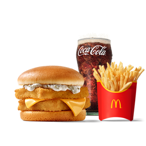 Doppel Filet-o-Fish McMenü