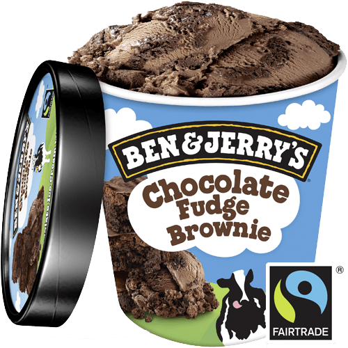 Ben & Jerry's Chocolate Fudge Brownie Eis 500 ml