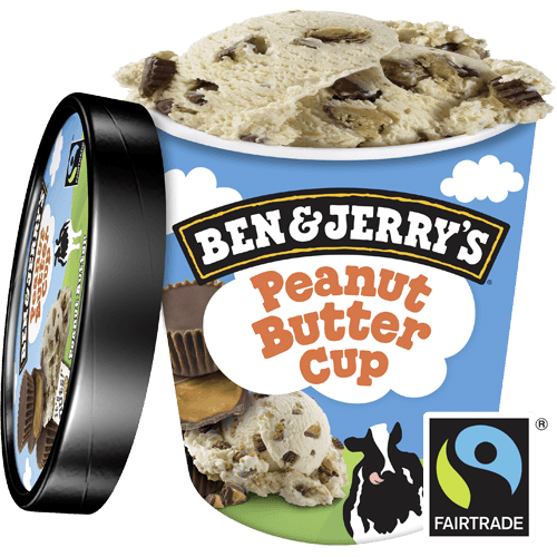 Ben & Jerry's Peanut Butter Cup Eis 500 ml