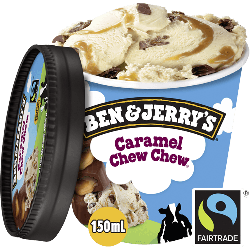 Ben & Jerry's Caramel Chew Chew Eis 100 ml