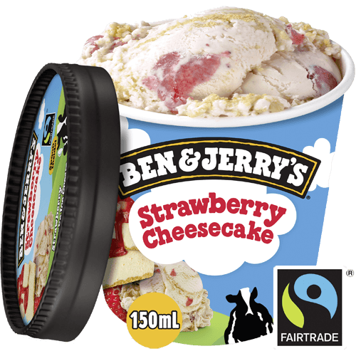 Ben & Jerry's Strawberry Cheesecake Eis 100 ml