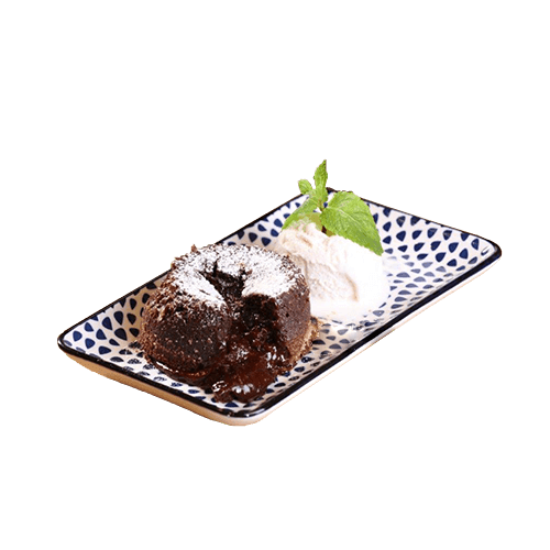 Chocolate lava dessert