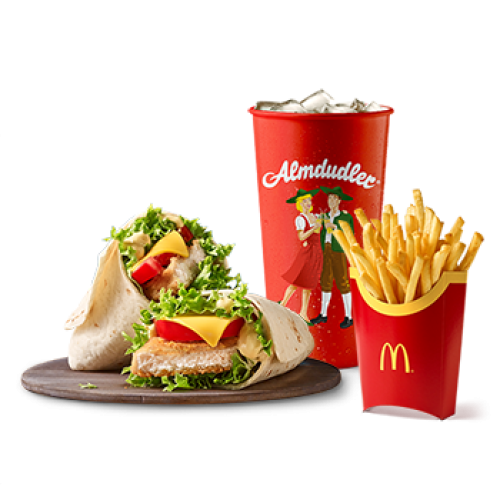 Chicken Alpin Wrap McMenü