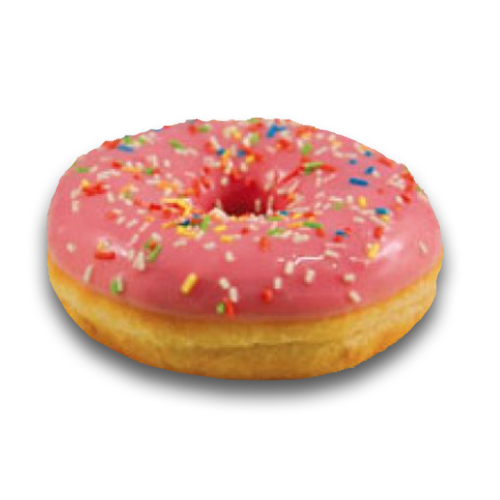 Donut Raspberry Kiss