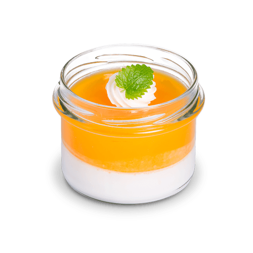 Mango-Kokos Pudding