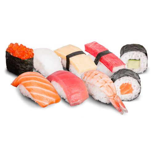 Sushi Set (groß, 10 Stück)
