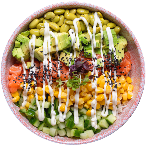 Poke Bowl Truffle Salmon